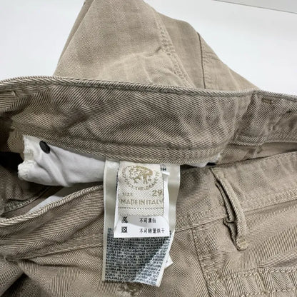 Diesel Casual Khaki Straight Pants 0079