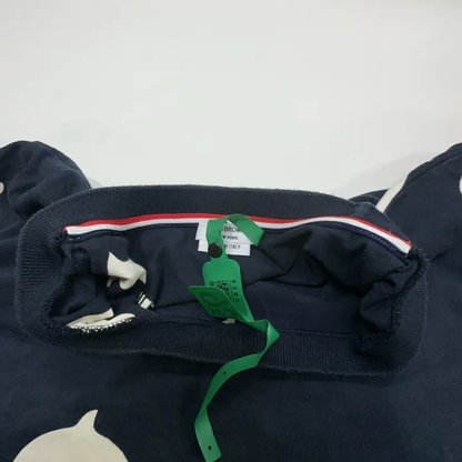 Thom Browne Dolphin Print Short Sleeve Tee