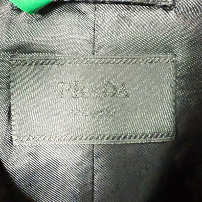Prada Black Men's Outerwear Coat