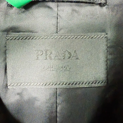 Prada Black Men's Outerwear Coat