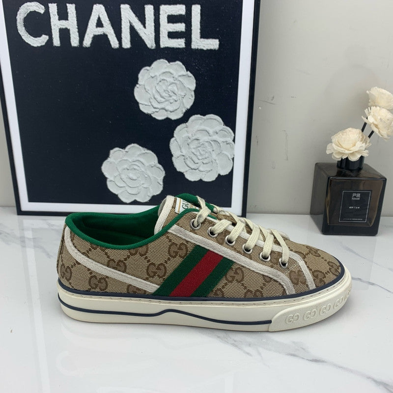 Gucci Tennis 1977 Canvas Low-Top Sneakers 0079