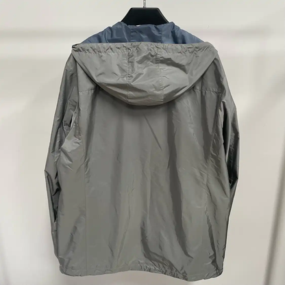 Prada XL Navy Blue Men's Outer Jacket