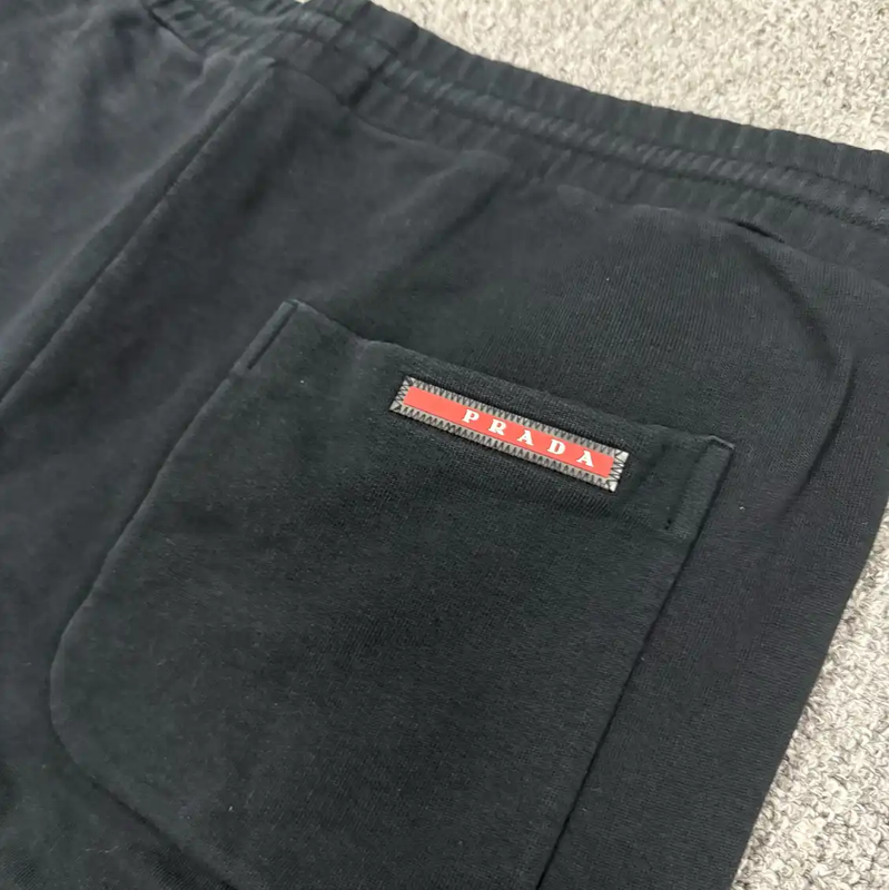 Prada Black Cotton Men's Shorts