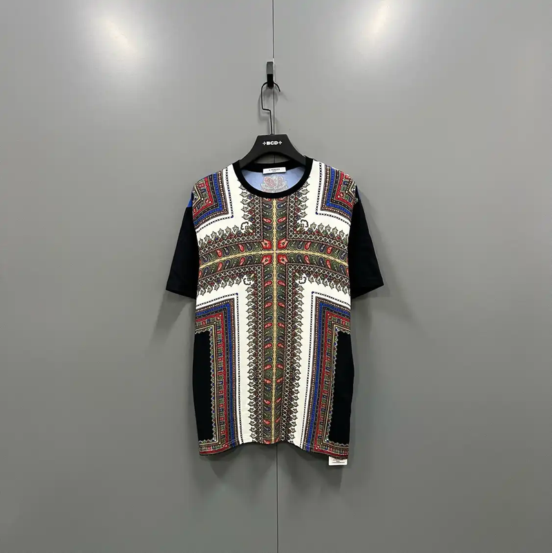 Givenchy Summer Multicolor Short Sleeve T-Shirt 0089