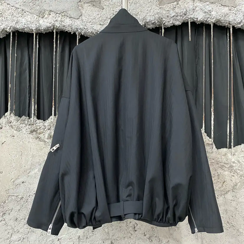 Loewe Black Long Sleeve Outerwear Jacket 0089