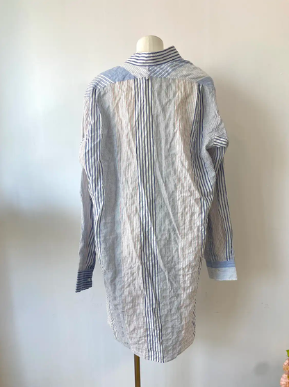 Loewe Multi-Striped Cotton Long Sleeve Shirt 0089