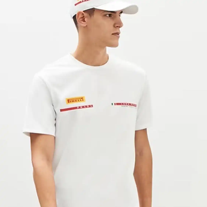Prada White Cotton T-Shirt for Men