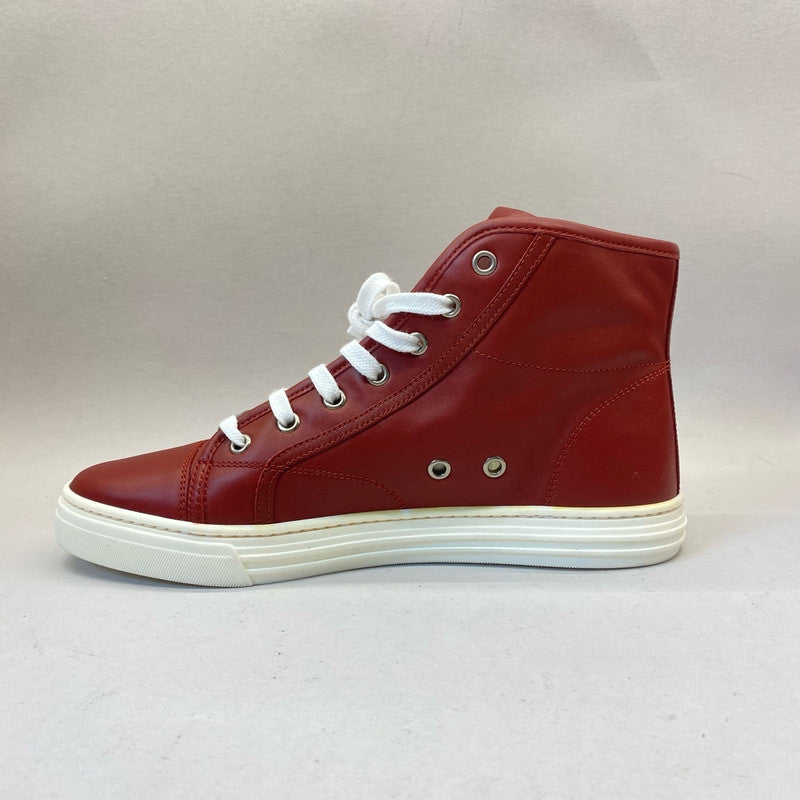 Gucci High-Top Sneakers in Red 0079