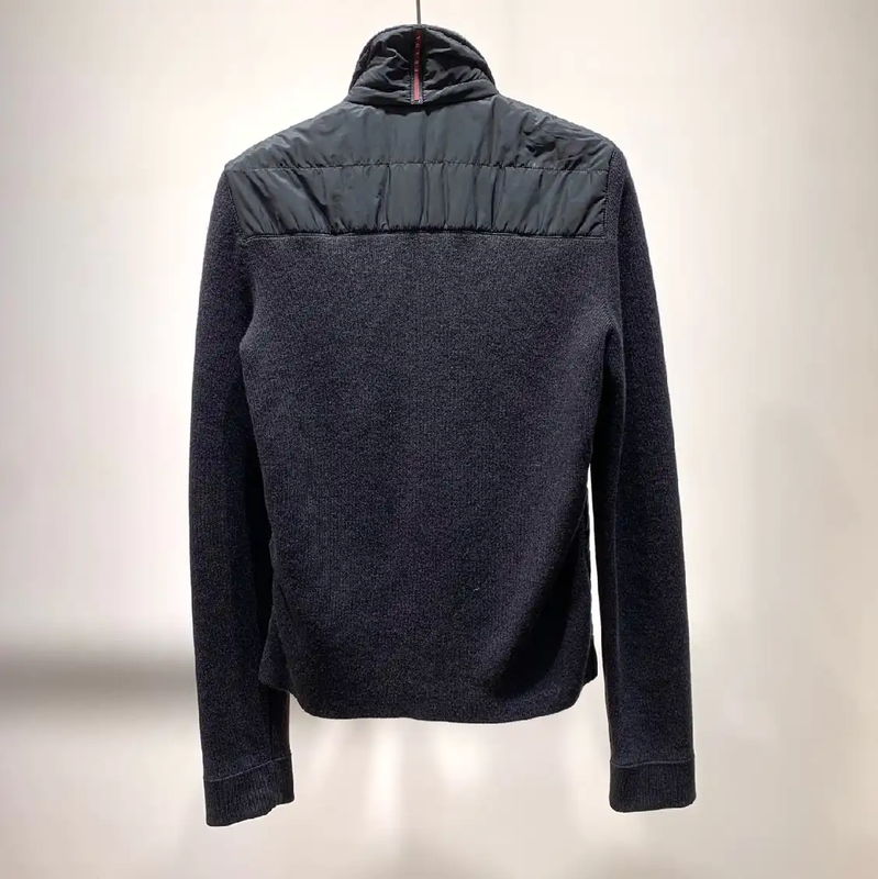 Prada Men's Black Nylon Down Jacket