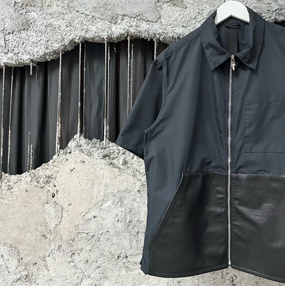 Chrome Hearts Black Logo Short Sleeve Shirt 0089