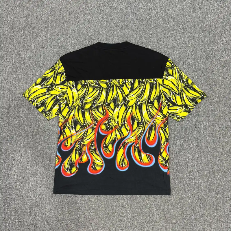Prada Multicolor Graphic Cotton T-Shirt for Men
