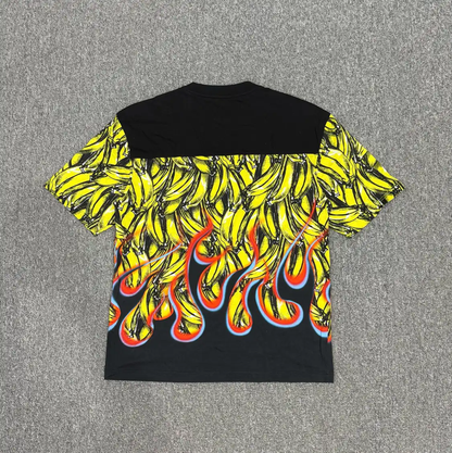 Prada Multicolor Graphic Cotton T-Shirt for Men