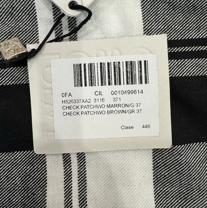 Loewe Gray Cotton Patchwork Shirt 0089