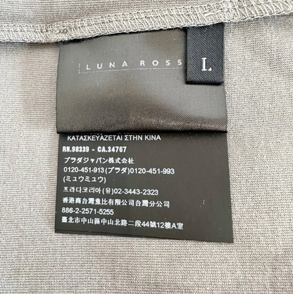 Prada Men's Grey Cotton T-Shirt