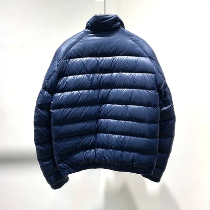 Prada Men's Blue Nylon Puffer Jacket
