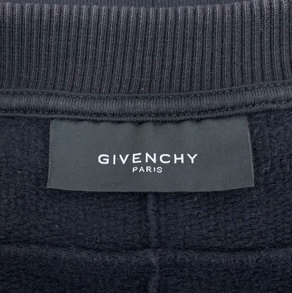 Givenchy Black Cotton Graphic Long Sleeve Sweatshirt 0089