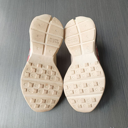 Gucci Rhyton Leather Low-top Sneakers with Lips Print 0079