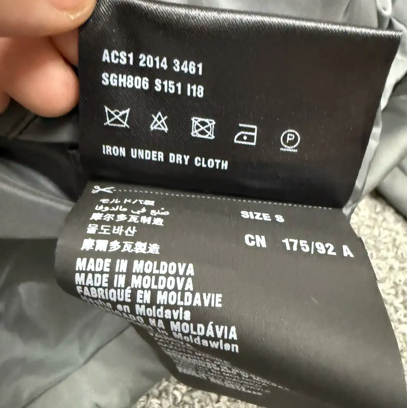 Prada Gray Nylon Men's Jacket