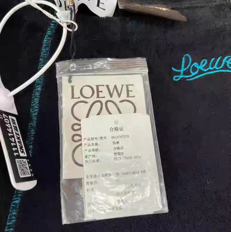 Loewe Black Men’s Casual Shorts for Spring 0089