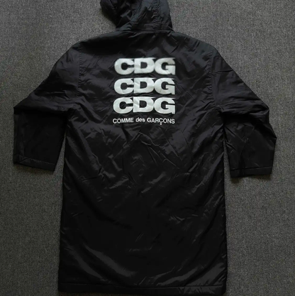 COMME des GARÇONS Black Cotton Men's Outerwear 0089