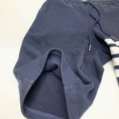 Thom Browne Classic Stripe Navy Cycling Shorts