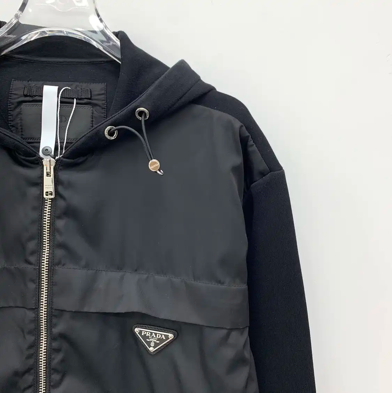 Prada Black Men's Casual Outerwear