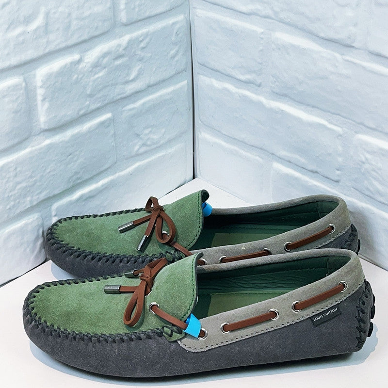 Louis Vuitton Comfortable Casual Suede Shoes for Men 0079