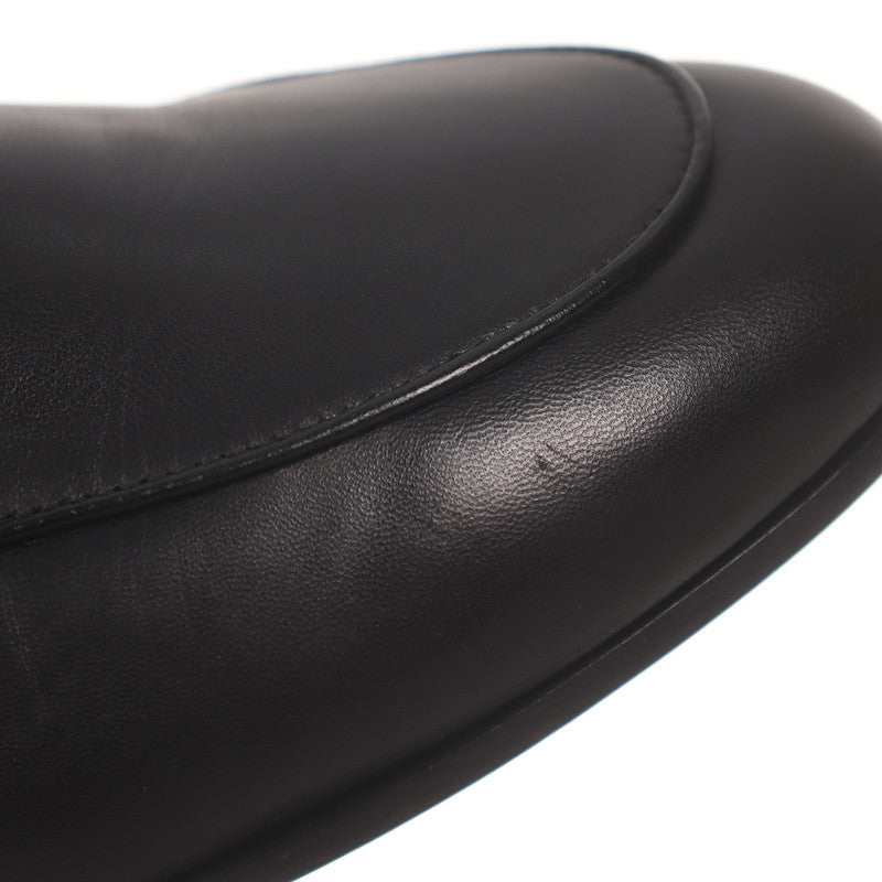 Gucci Black Fur-Lined Loafers 0079