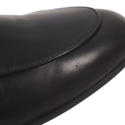 Gucci Black Fur-Lined Loafers 0079