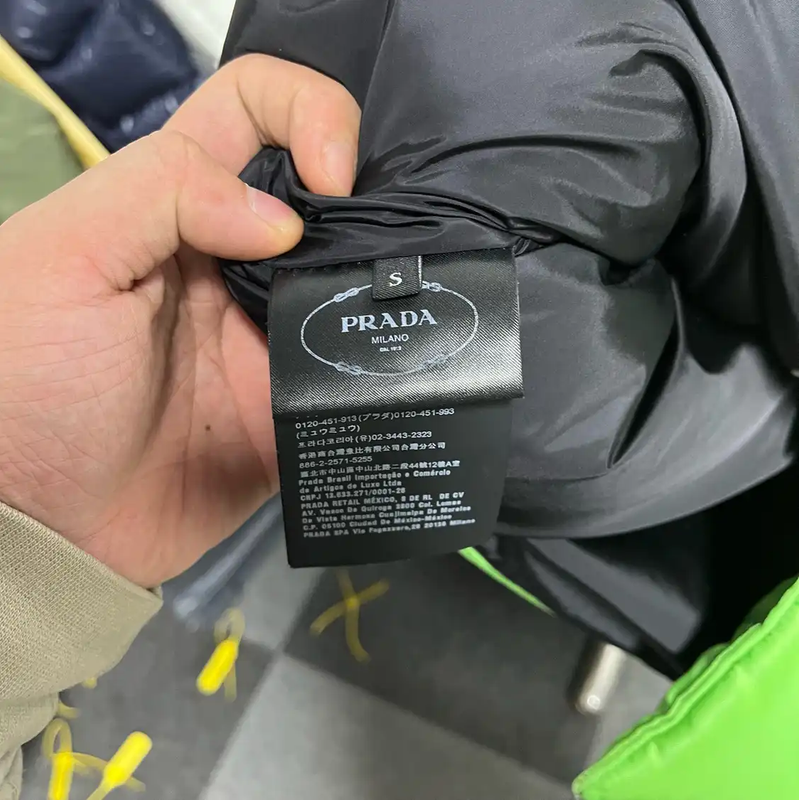 Prada Black Short Sleeve Shirt with Unique Print