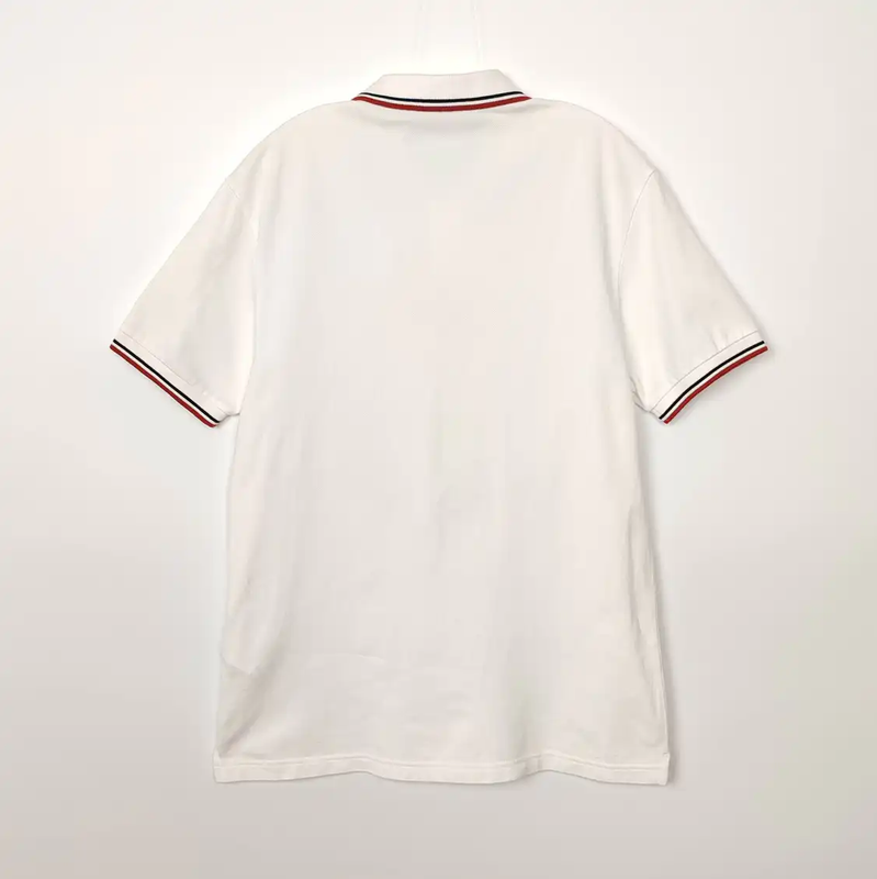 Prada White Cotton Men's Polo Shirt