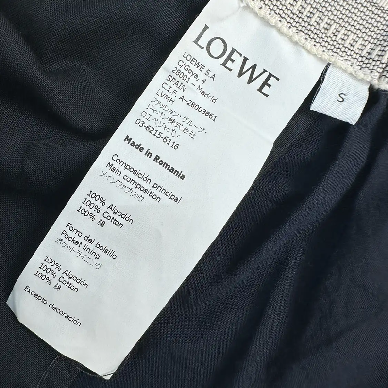 Loewe Casual Blue Men's Pants 0089