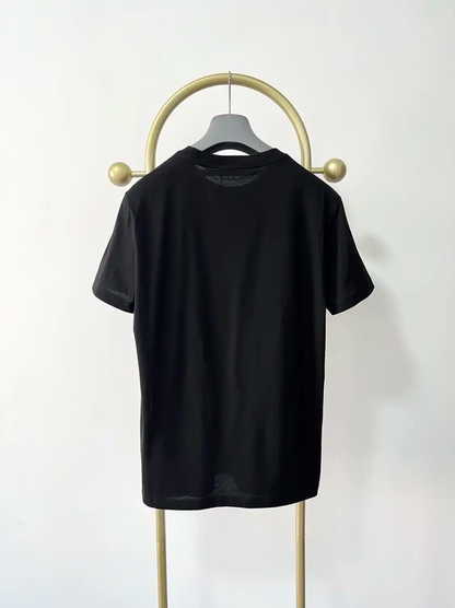 Prada Black Cotton Men's T-Shirt XL