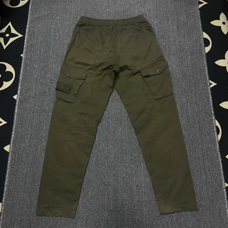 Stone Island Men's Military Green Casual Pants 0089