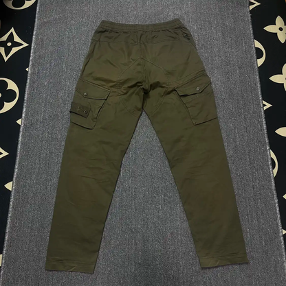 Stone Island Men's Military Green Casual Pants 0089