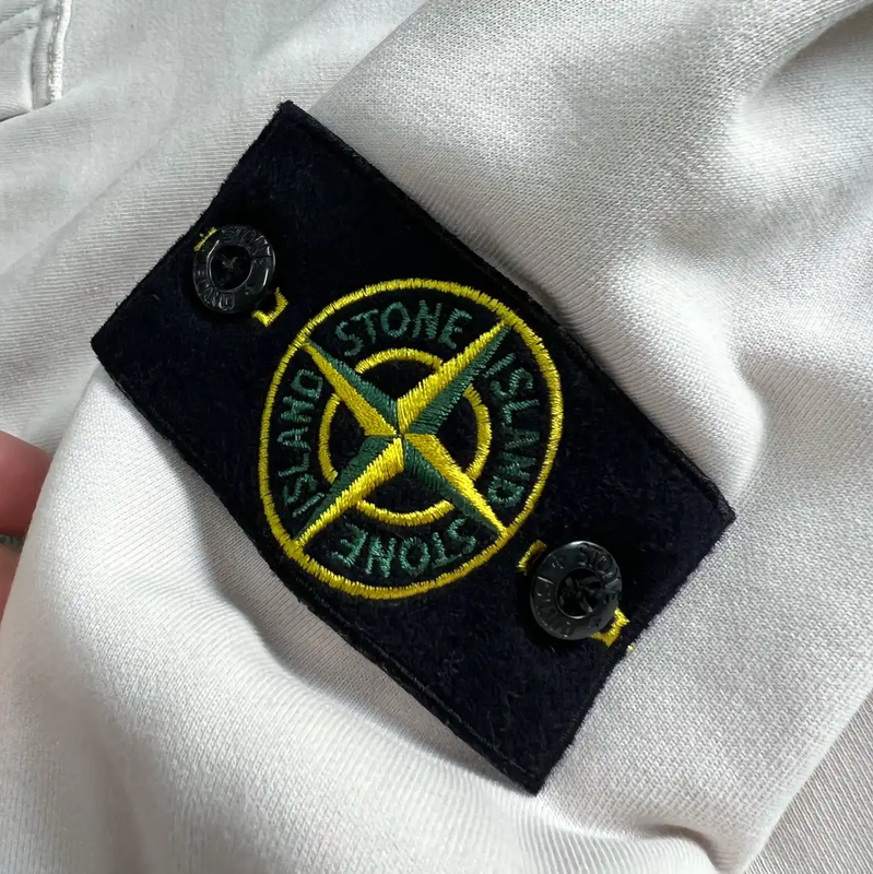 Stone Island Men's Long Sleeve Hoodie in Pink 0089