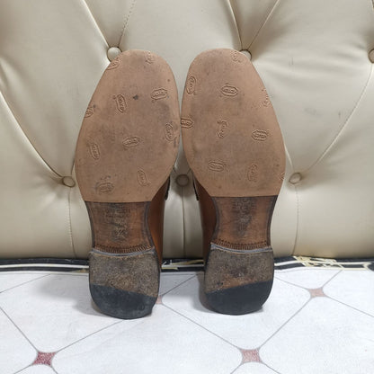 Gucci Brown Leather Loafers for Men 0079