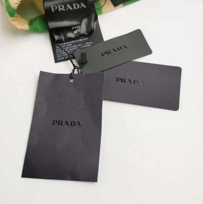 Prada Striped Green and Yellow Men's Shorts