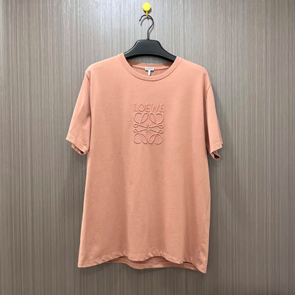 Loewe Pink Cotton T-Shirt for Men 0089
