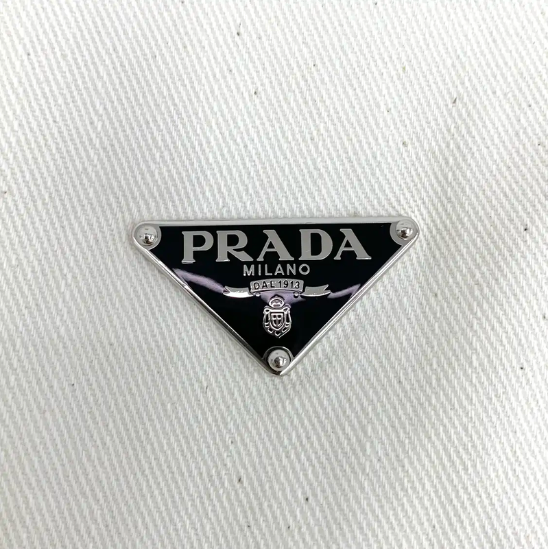 Prada Men's White Cotton Jacket Size L