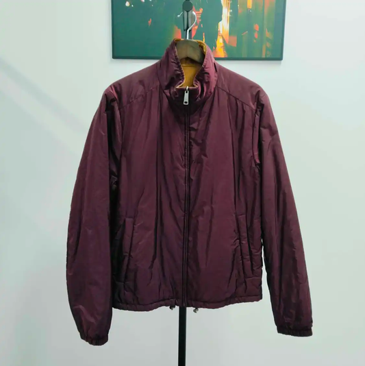 Prada Red Polyester Long Sleeve Jacket