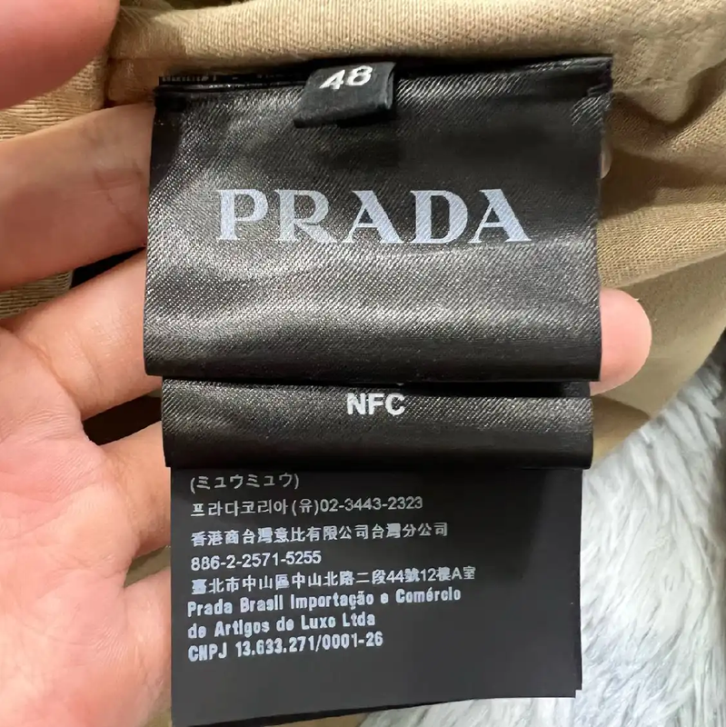 Prada Beige XL Men's Casual Outerwear