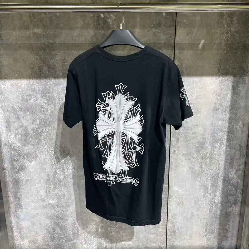 Chrome Hearts Black Cotton Men's T-Shirt 0089