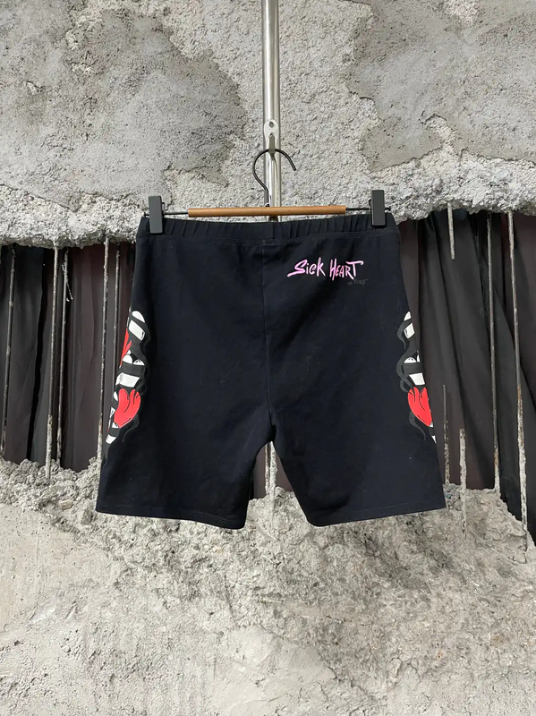 Chrome Hearts Black Cotton Casual Shorts 0089