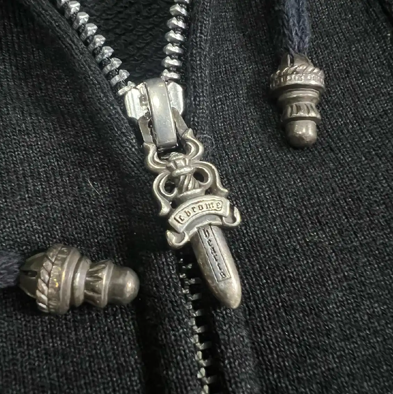 Chrome Hearts Black Cotton Men's Hoodie 0089