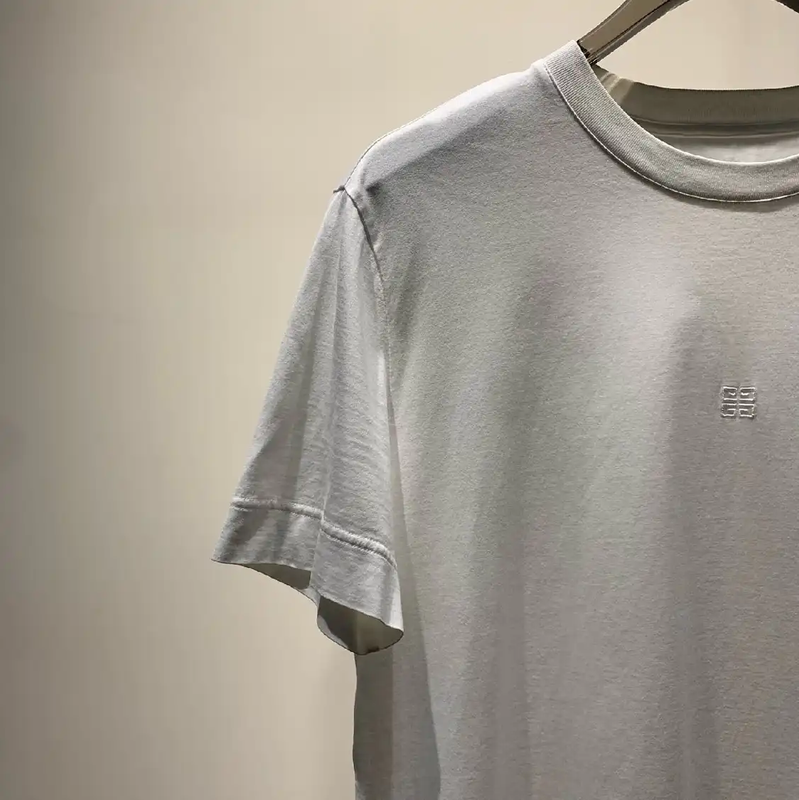 Givenchy White Cotton Men's T-Shirt 0089