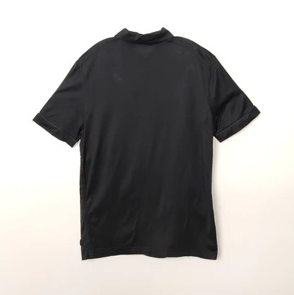 Prada Black Cotton Men's Polo Shirt