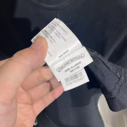 Chrome Hearts Black Cotton T-Shirt for Men 0089