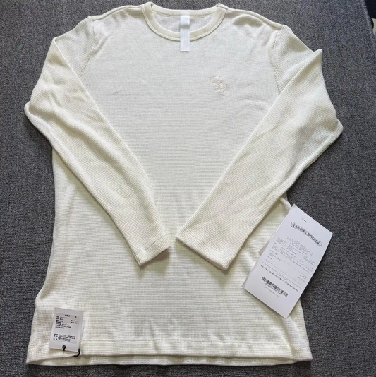 Chrome Hearts White Wool Long Sleeve Shirt 0089