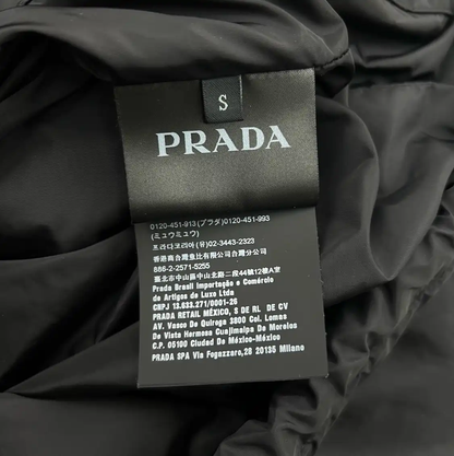 Prada Men's Black Nylon Winter Jacket